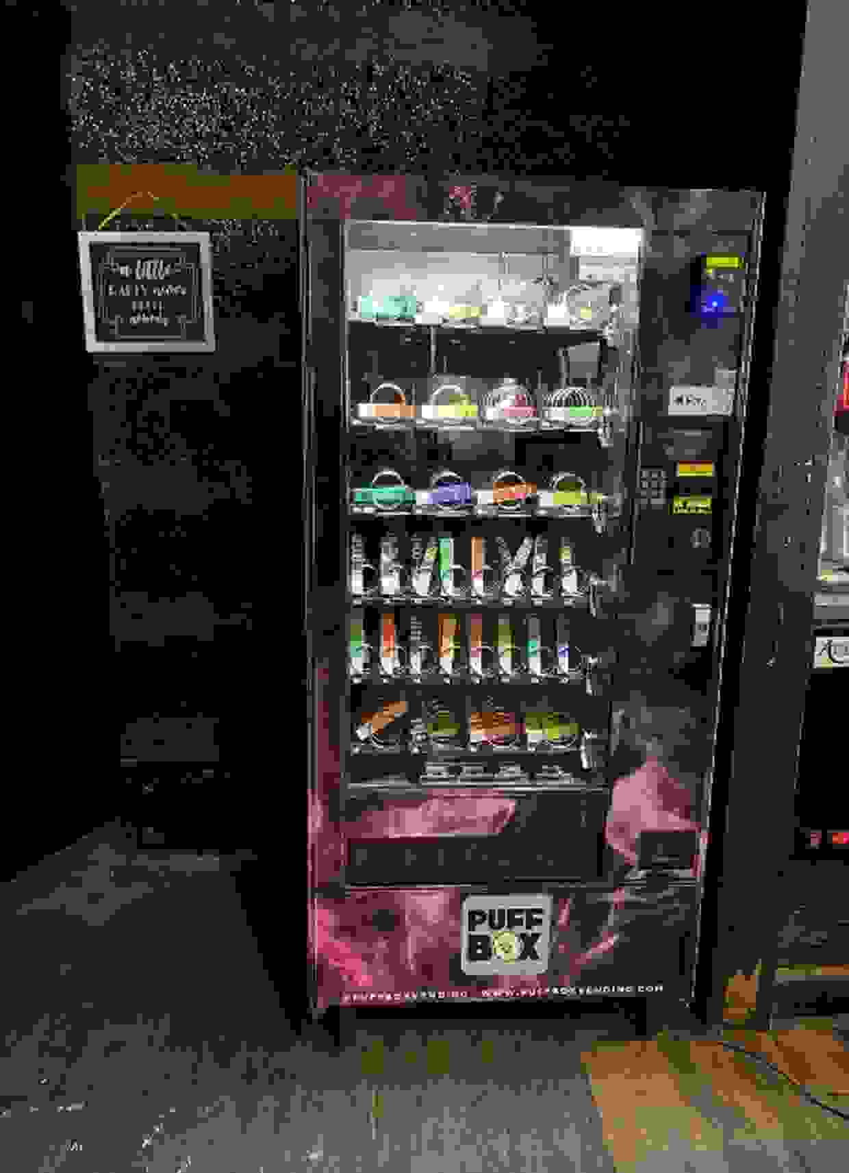 ABOUT US Puff Box Vending